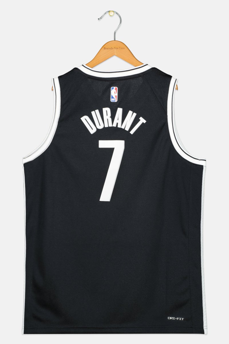 Nike Nike x NBA Kids Boy Durant Dri-Fit Sleeveless Basketball Jersey, Black  - Image 2