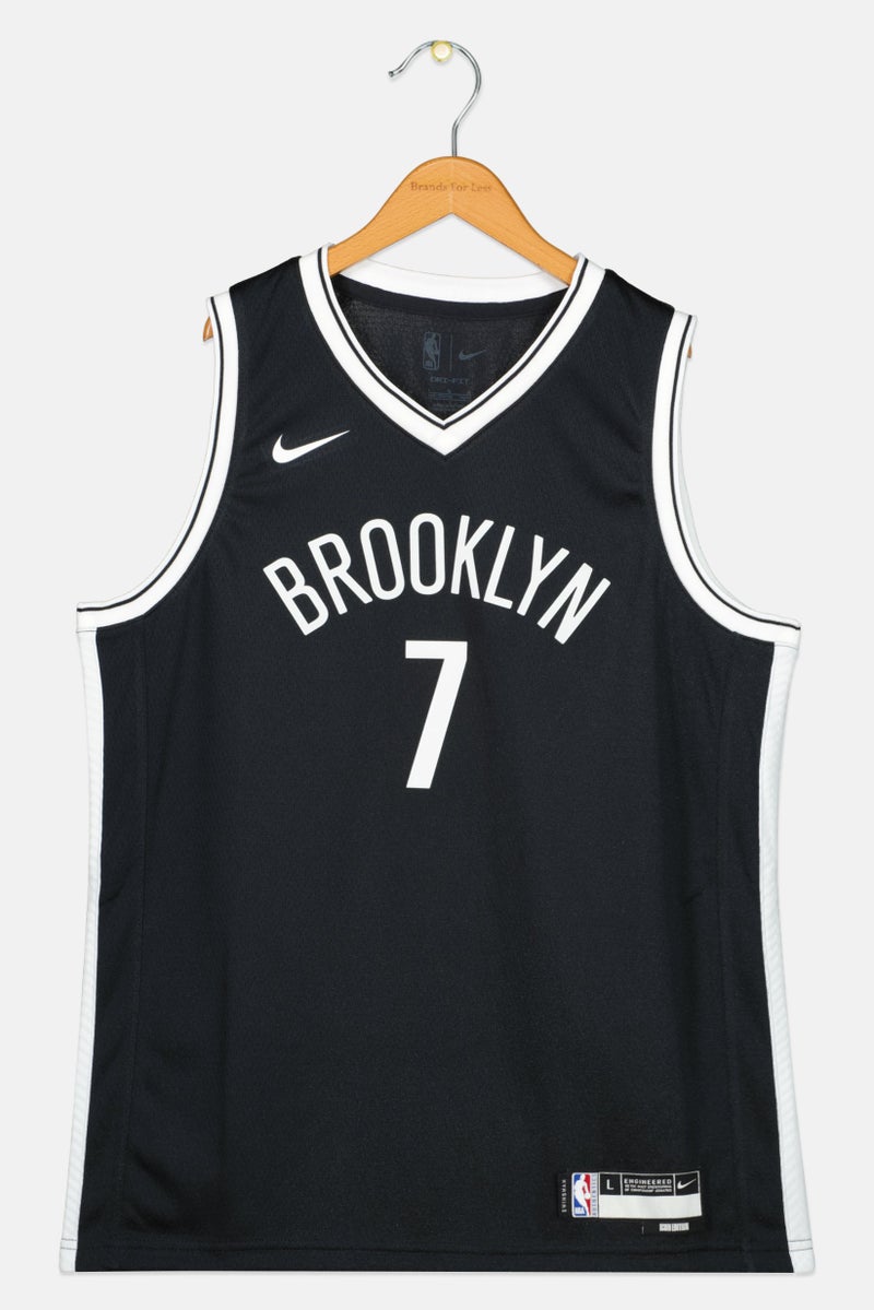 Nike Nike x NBA Kids Boy Durant Dri-Fit Sleeveless Basketball Jersey, Black  - Image 1