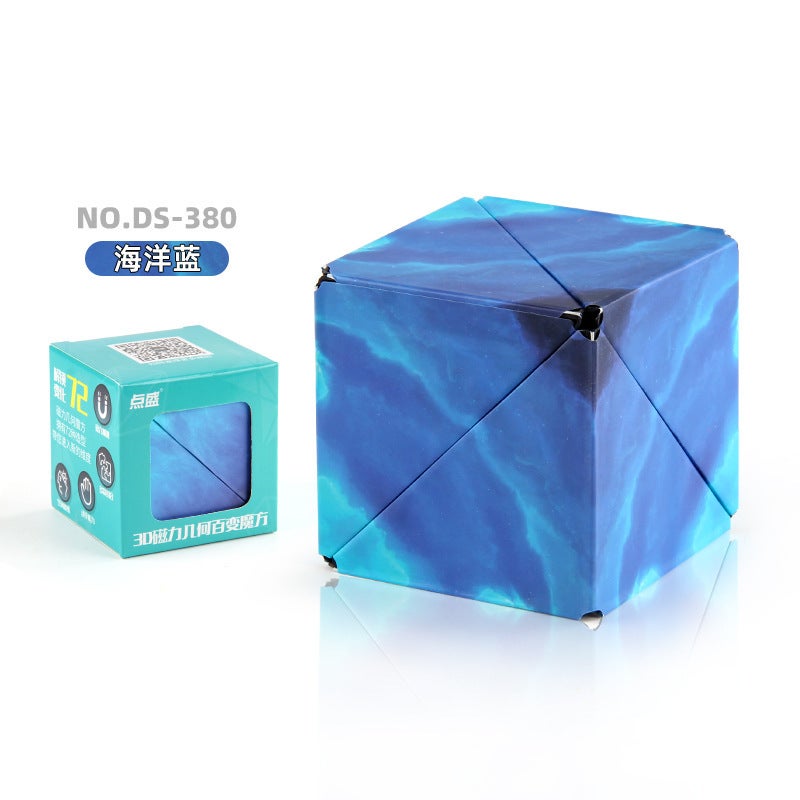 Children'S Toys 3D Three-Dimensional Changeable Magnetic Geometric Rubik'S Cube Magnetic Three-Dimensional Infinite Flip Rubik'S Cube Toys -Selling - Image 1
