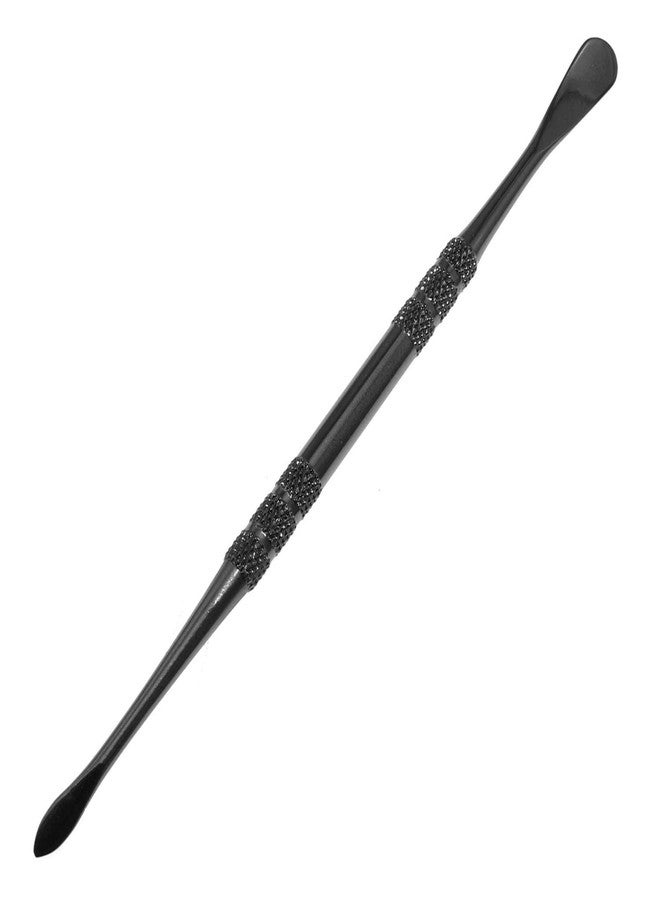 Maxmoral Engraving Tool Wax Carving Tool Set Stainless Steel Engraving Tool Sculpting Tool Spoon, Black - Image 1