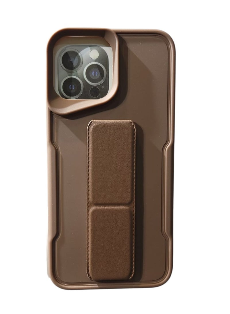 Protective Case with Finger Grip Kickstand for iPhone 13 Pro Max