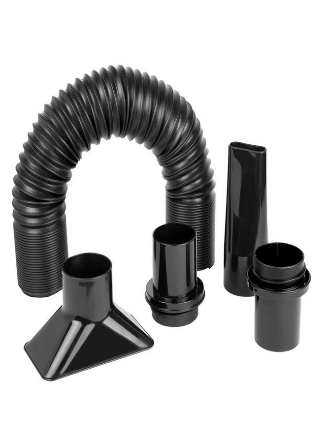 POWERTEC 70208V 2-1/4 Inch Dust Collection Flexible Hose Kit,Black - Image 1