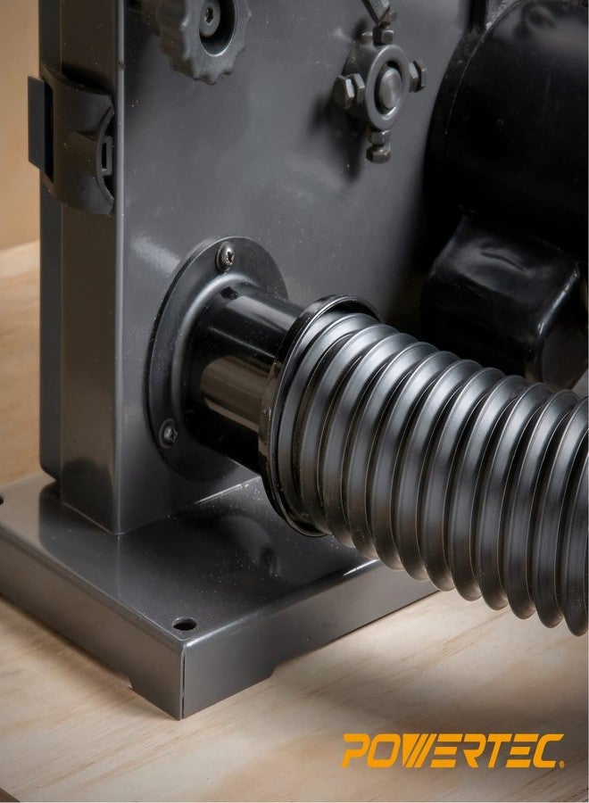 POWERTEC 70208V 2-1/4 Inch Dust Collection Flexible Hose Kit,Black - Image 5