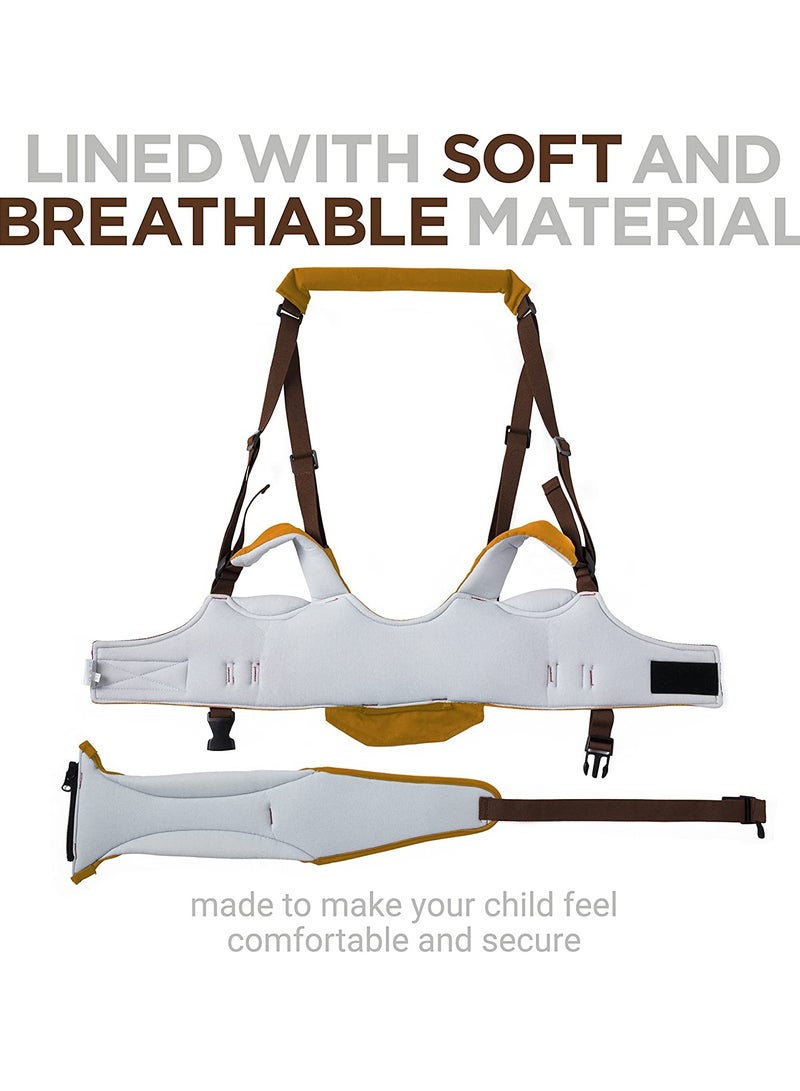 Baby Walking Harness, Handheld Kids Walker Helper, Toddler Infant Walker Harness Assistant Belt, Help Baby Walk, Child Learning Walk Support Assist Trainer Tool for 7-24 Month Old