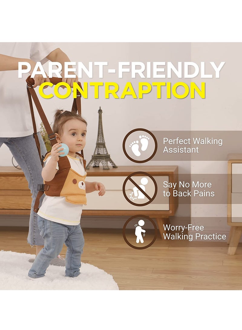 SYOSI Baby Walking Harness, Handheld Kids Walker Helper, Toddler Infant Walker Harness Assistant Belt, Help Baby Walk, Child Learning Walk Support Assist Trainer Tool for 7-24 Month Old  - Image 3