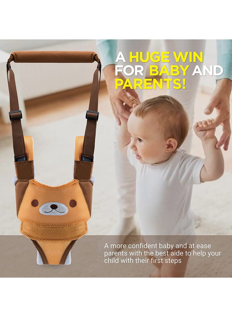 SYOSI Baby Walking Harness, Handheld Kids Walker Helper, Toddler Infant Walker Harness Assistant Belt, Help Baby Walk, Child Learning Walk Support Assist Trainer Tool for 7-24 Month Old  - Image 4