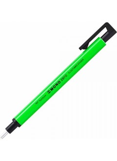 Tombow : Mono Zero Pencil Eraser Round Tip (2.3 Mm): Neon Green 