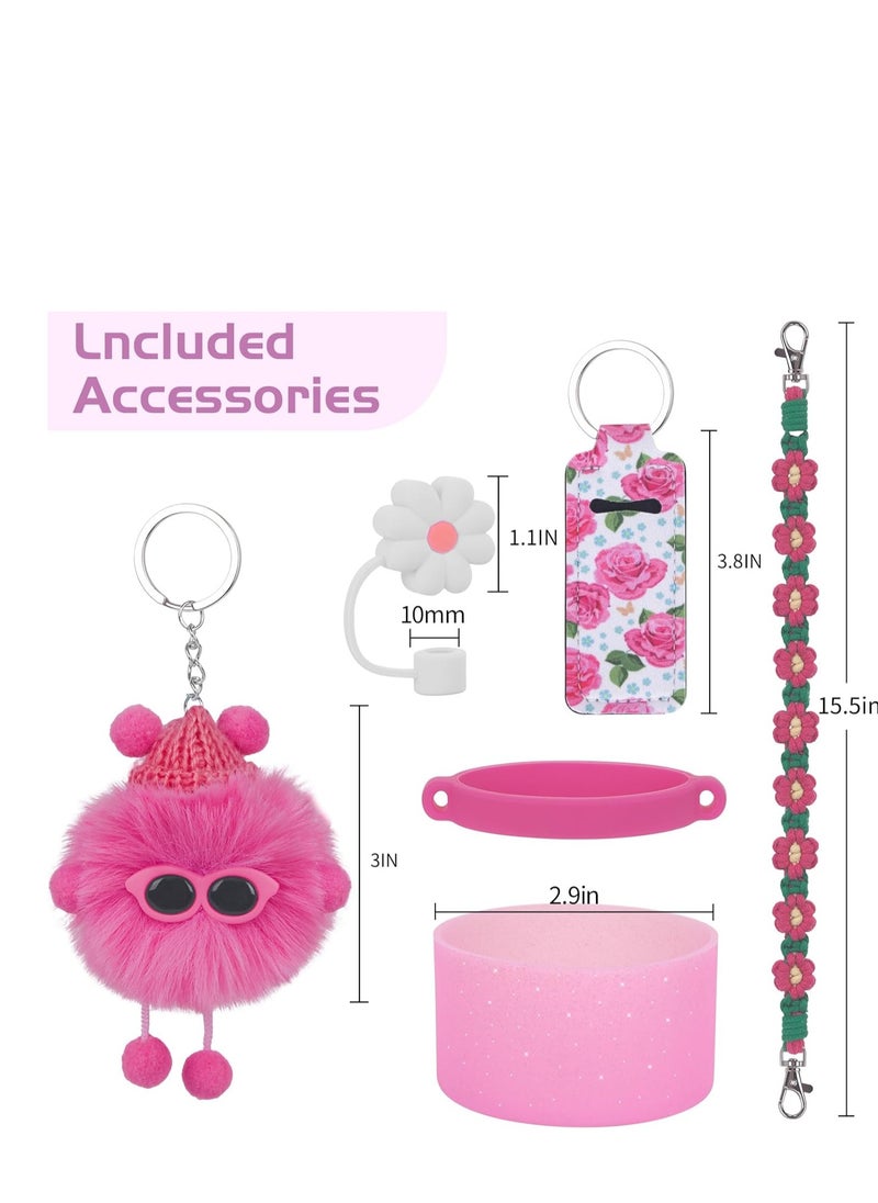 Y&D - Compatible with Stanley Cup Accessories Set, Stanley Accessories 40 oz, Accesorios Stanley with Food-Grade Stanley Straw Cover, Stanley Tumbler Accessories Beautify Your Cup, Unique Gifts for Women - Image 1