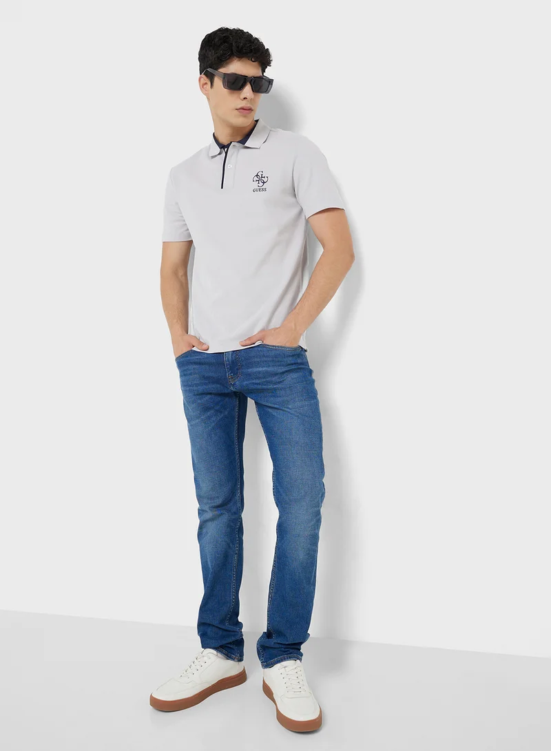GUESS Logo Polo