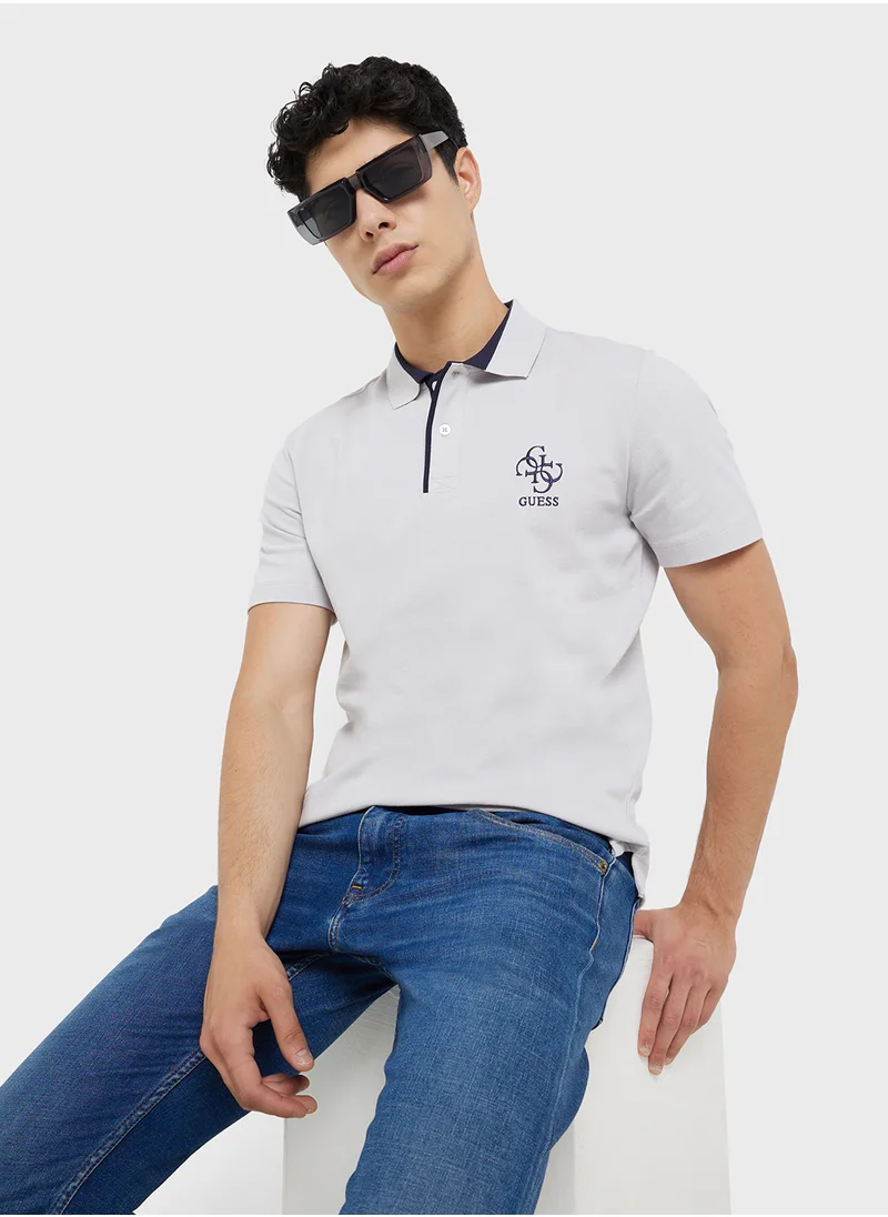GUESS Logo Polo