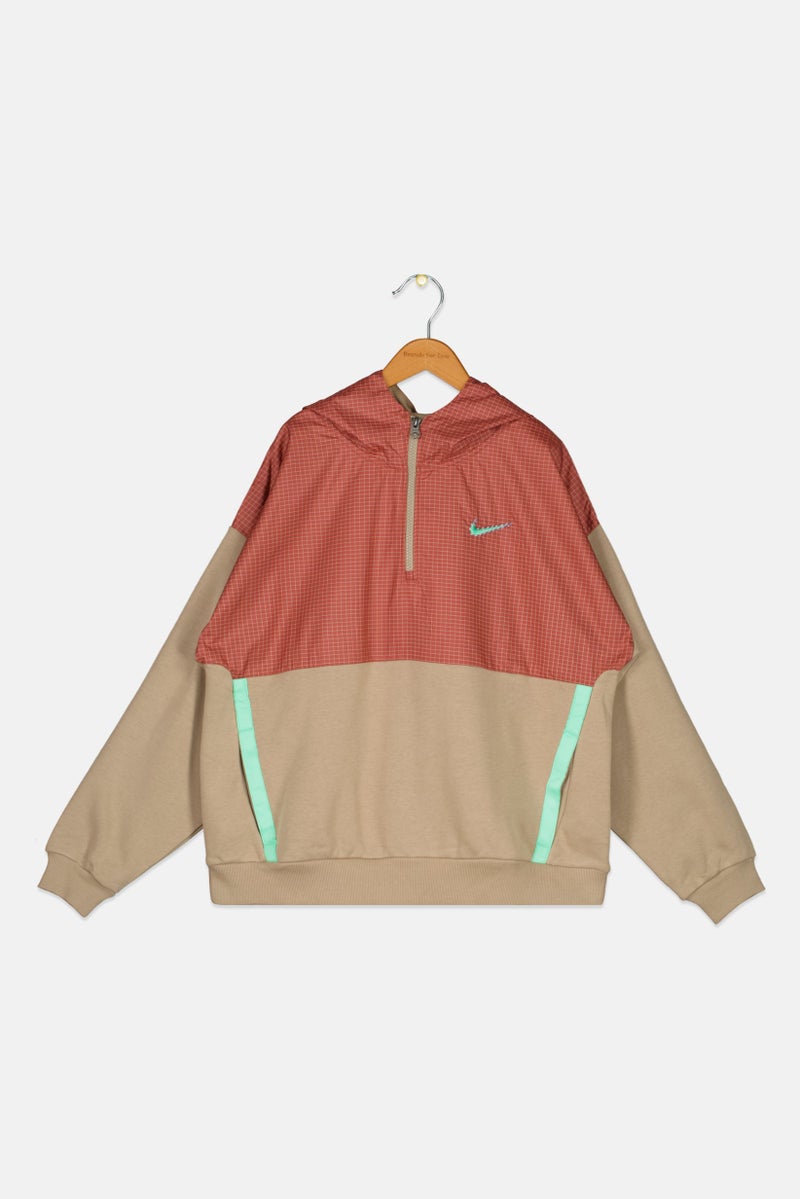 Nike Kids Boy Sportswear Fit Hooded Sweatshirts, Multicolor - Image 1