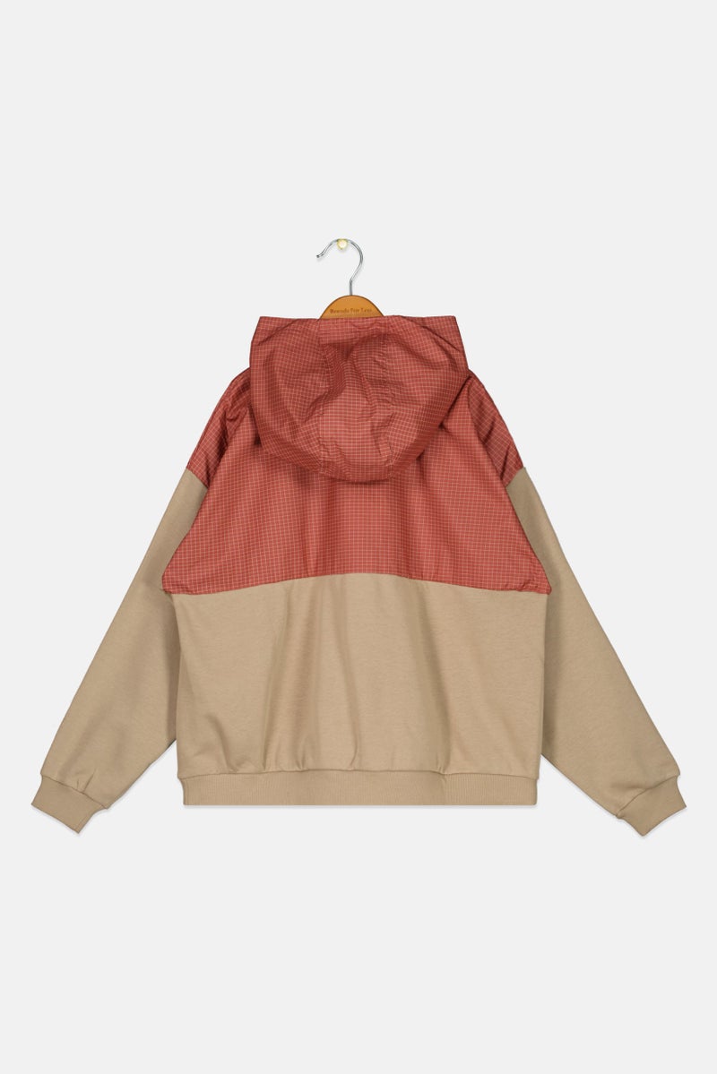 Nike Kids Boy Sportswear Fit Hooded Sweatshirts, Multicolor - Image 2