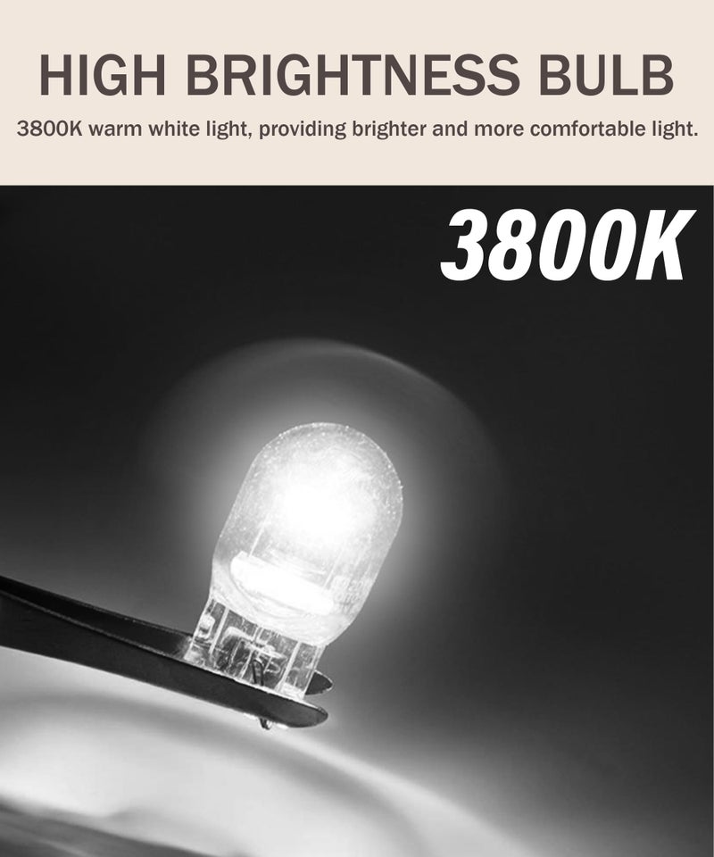 bylikeho 10 PCS 7443 Bulb,Car Accessories 7443 Brake Light Bulb,Car T20 1891/7443 Dual Wire Brake Bulb,12V 21/5W Ultra-bright Turn Signal Light Bulb,Automotive Bulb Replacement for Cars,Trucks,SUVs - Image 4