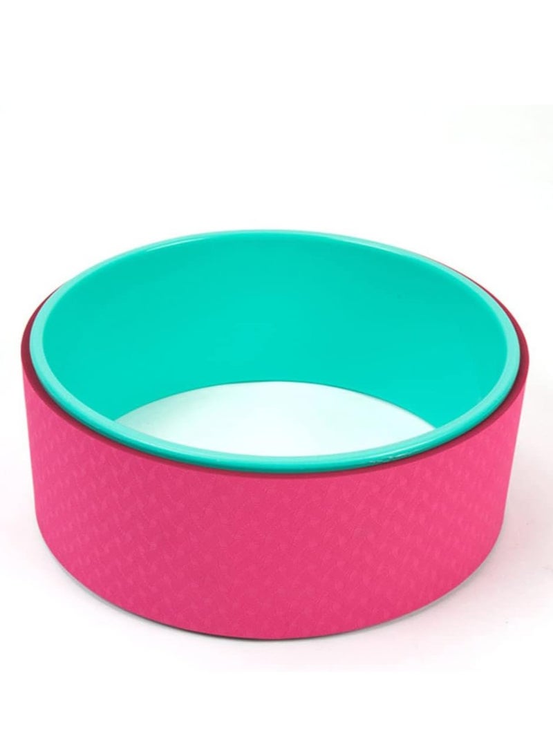 Spall Yoga Wheel, Nonslip Yoga Prop Wheel Strongest & Most Comfortable Yoga Roller for Improving Yoga Poses & Backbends, Stretching, Improving Flexibility - Image 2