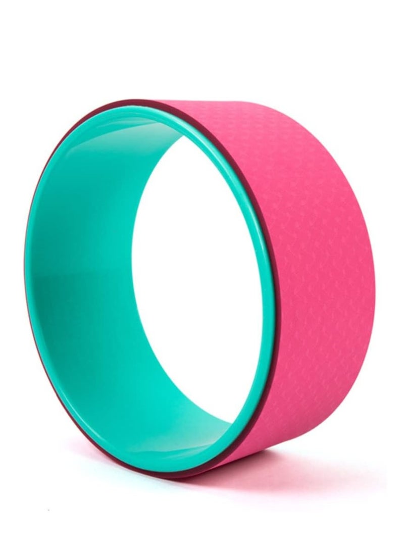 Spall Yoga Wheel, Nonslip Yoga Prop Wheel Strongest & Most Comfortable Yoga Roller for Improving Yoga Poses & Backbends, Stretching, Improving Flexibility - Image 1