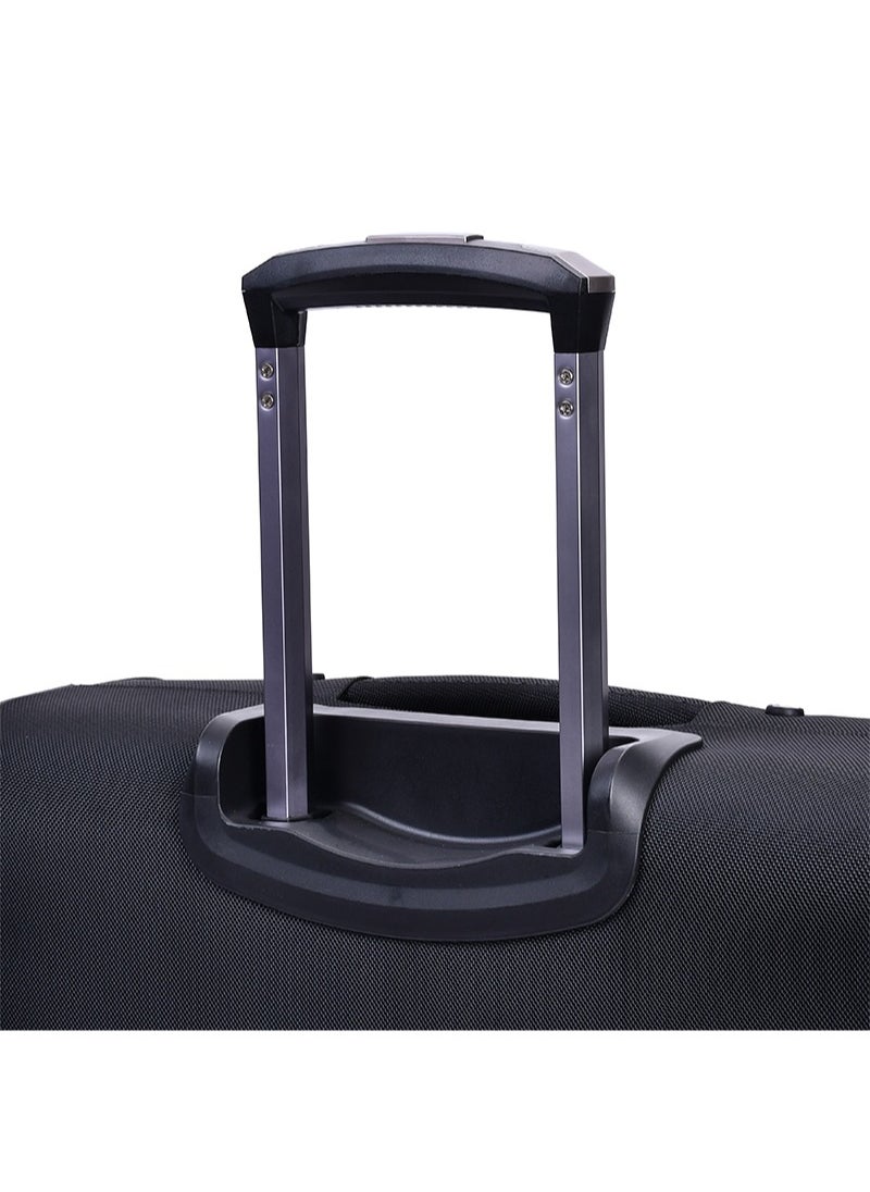 eminent - Pilot Case Trolley 4 360 degree Spinner Wheel Water Repellent Rolling Suitcase for Unisex V421 Black - Image 1