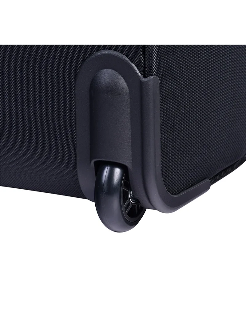 eminent Pilot Case Trolley 4 360 degree Spinner Wheel Water Repellent Rolling Suitcase for Unisex V421 Black