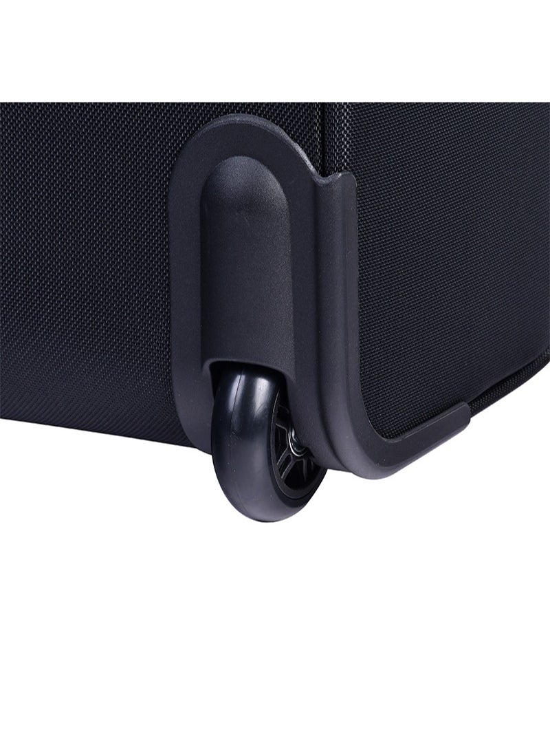 eminent - Pilot Case Trolley 4 360 degree Spinner Wheel Water Repellent Rolling Suitcase for Unisex V421 Black - Image 1