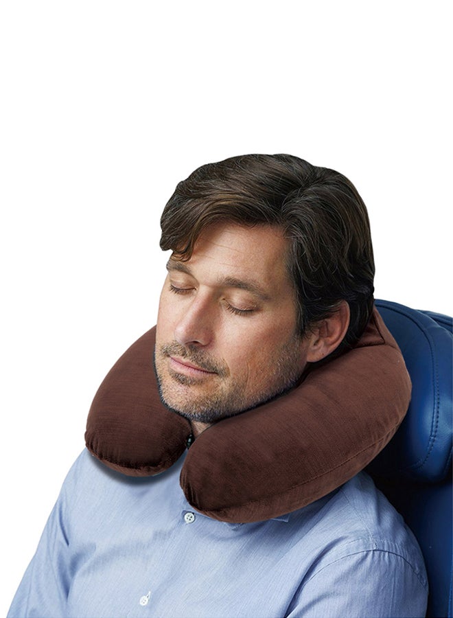 دي بي تي مخدة رقبة للسفر 30 سم - تدعم الرقبة وتقلل الإجهاد، سهلة الحمل والتنظيف، مقاومة للحساسية والغبار - Image 2