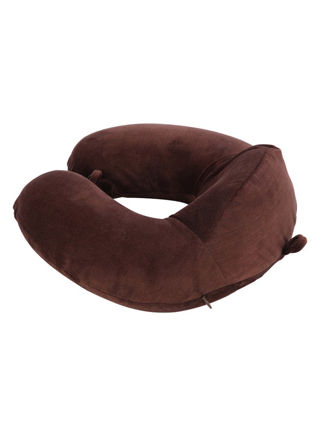 دي بي تي مخدة رقبة للسفر 30 سم - تدعم الرقبة وتقلل الإجهاد، سهلة الحمل والتنظيف، مقاومة للحساسية والغبار - Image 4