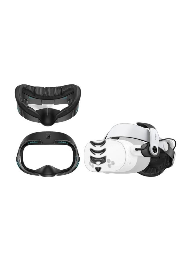 BOBOVR M3 PRO Battery Head Strap and AMVR Face Cover Pad Facial Interface Compatible with Meta/Oculus Quest 3 - Image 1