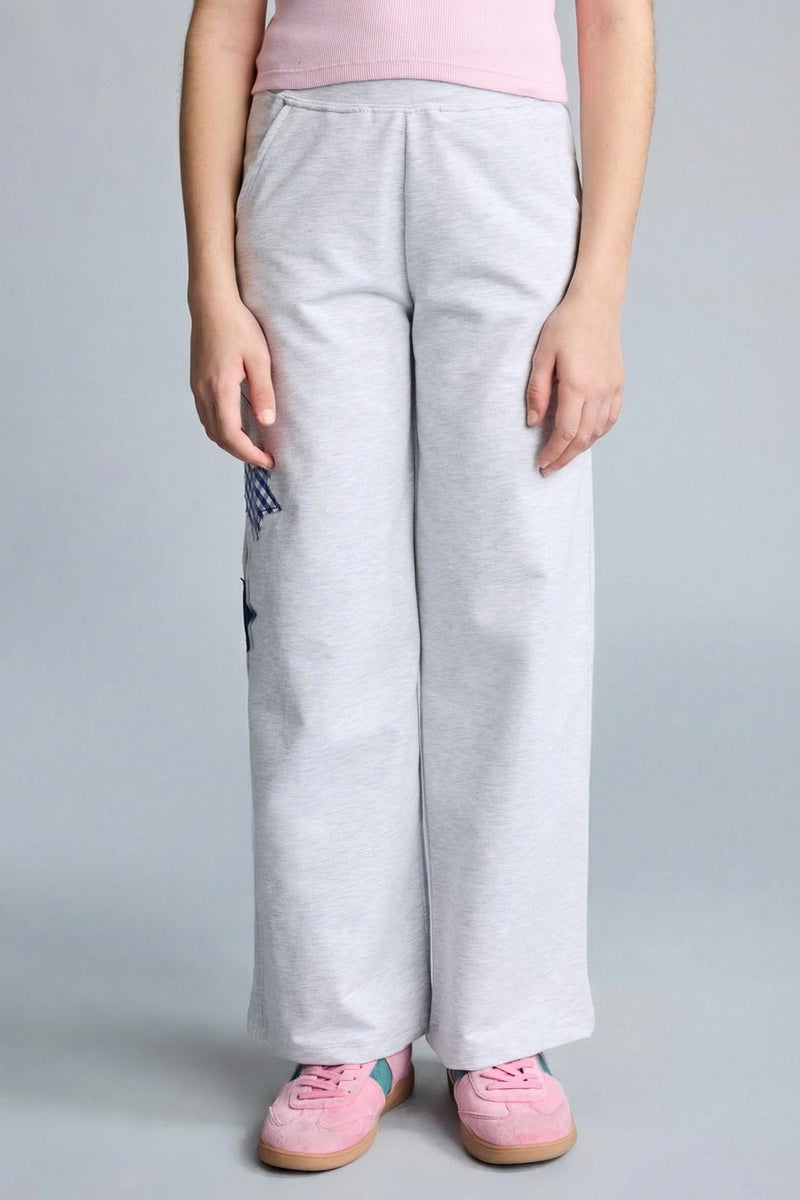 DeFacto Grey Girl Wide Leg Trousers Casual - Image 4