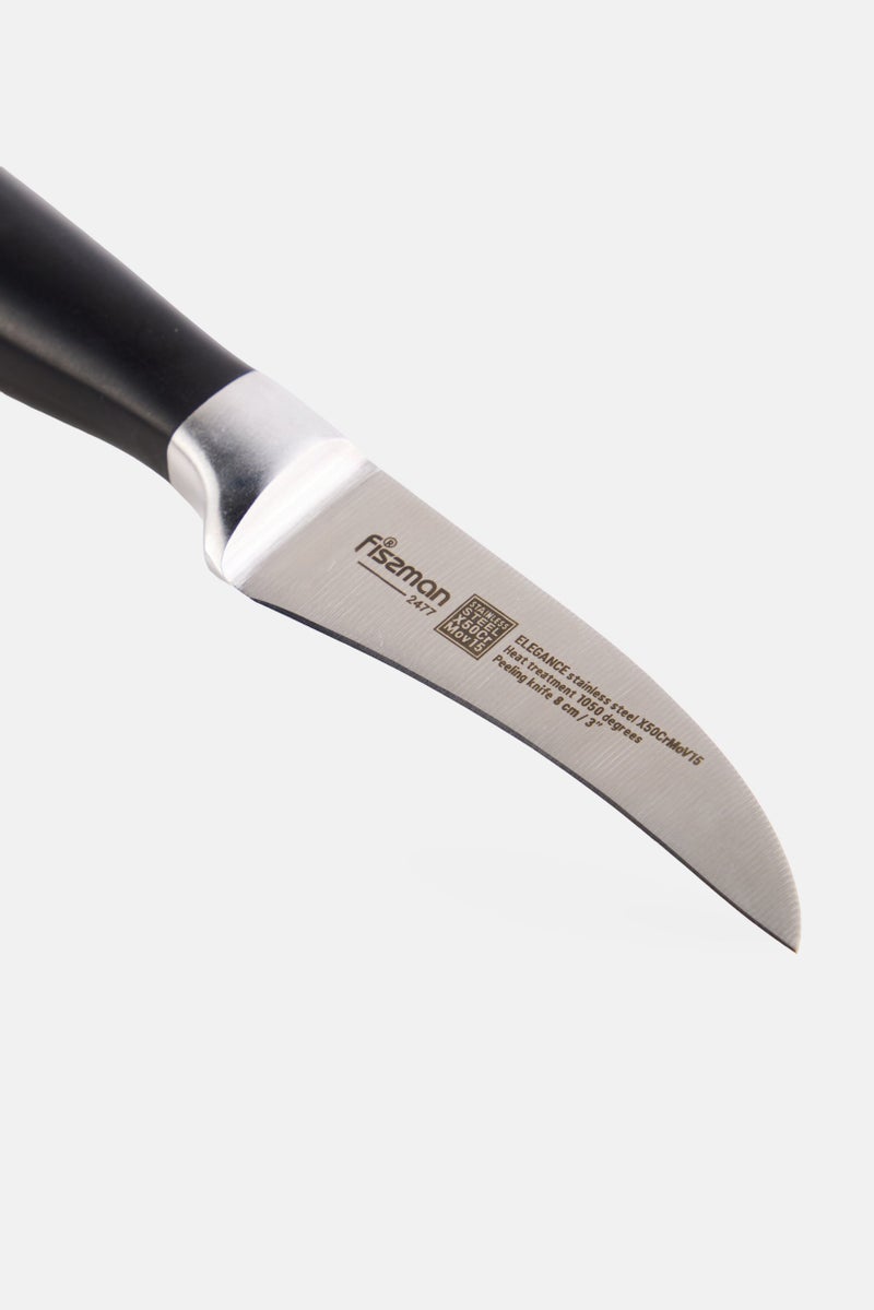Fissman Stainless Steel Elegance Peeling Knife, Black  - Image 3