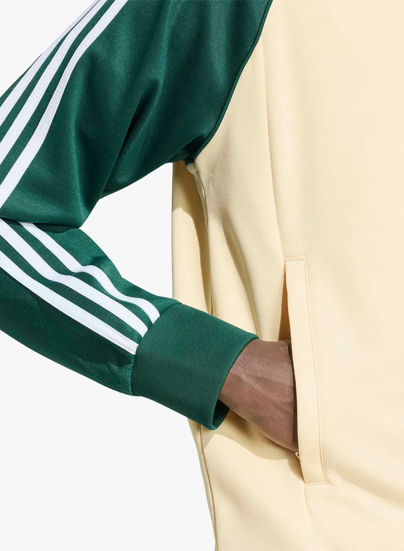 Adidas Originals WARVAN/CGREEN Superstar Adicolor Twill Track Top for Men | Best Price UAE