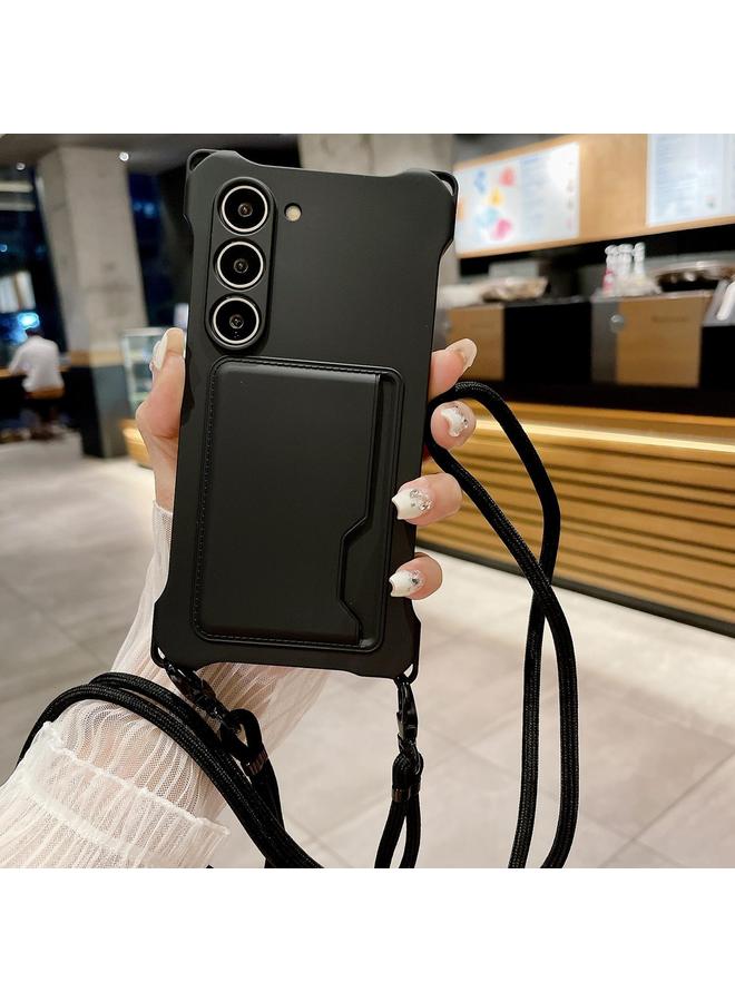 اس-توب جراب لهاتف Samsung Galaxy S23 5G، جراب بطاقة من مادة TPU السائلة، جراب هاتف مقاوم للصدمات بأربع زوايا - Image 1