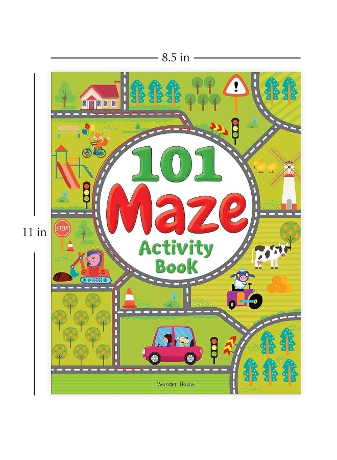 101 Maze Activity Book : Fun Activity Book For Children  - Image 5