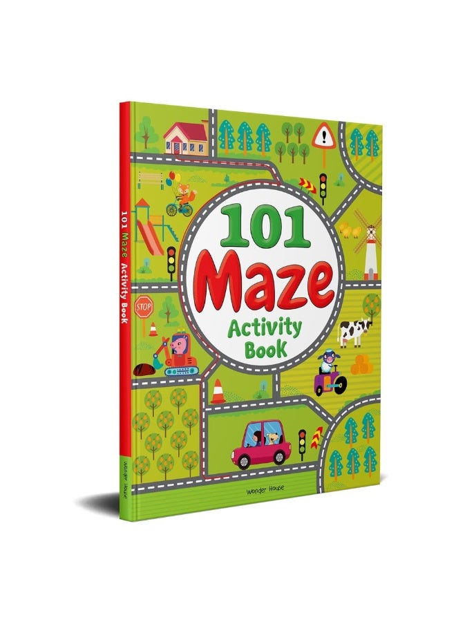 101 Maze Activity Book : Fun Activity Book For Children  - Image 1