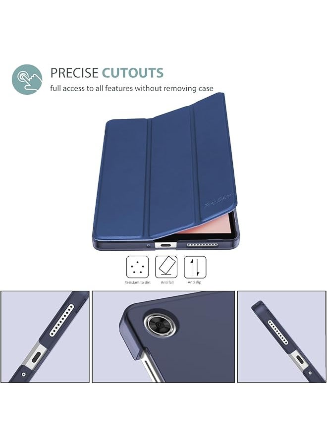 Procases - For Lenovo Tab M8 4Th Gen Case 8 Inch 2023 Tb-300Fu Tb-300Xu Slim Stand Hard Back Shell Protective Smart Cover Case For Lenovo Tab M8 8 Inch 2023 Release -Navy - Image 1