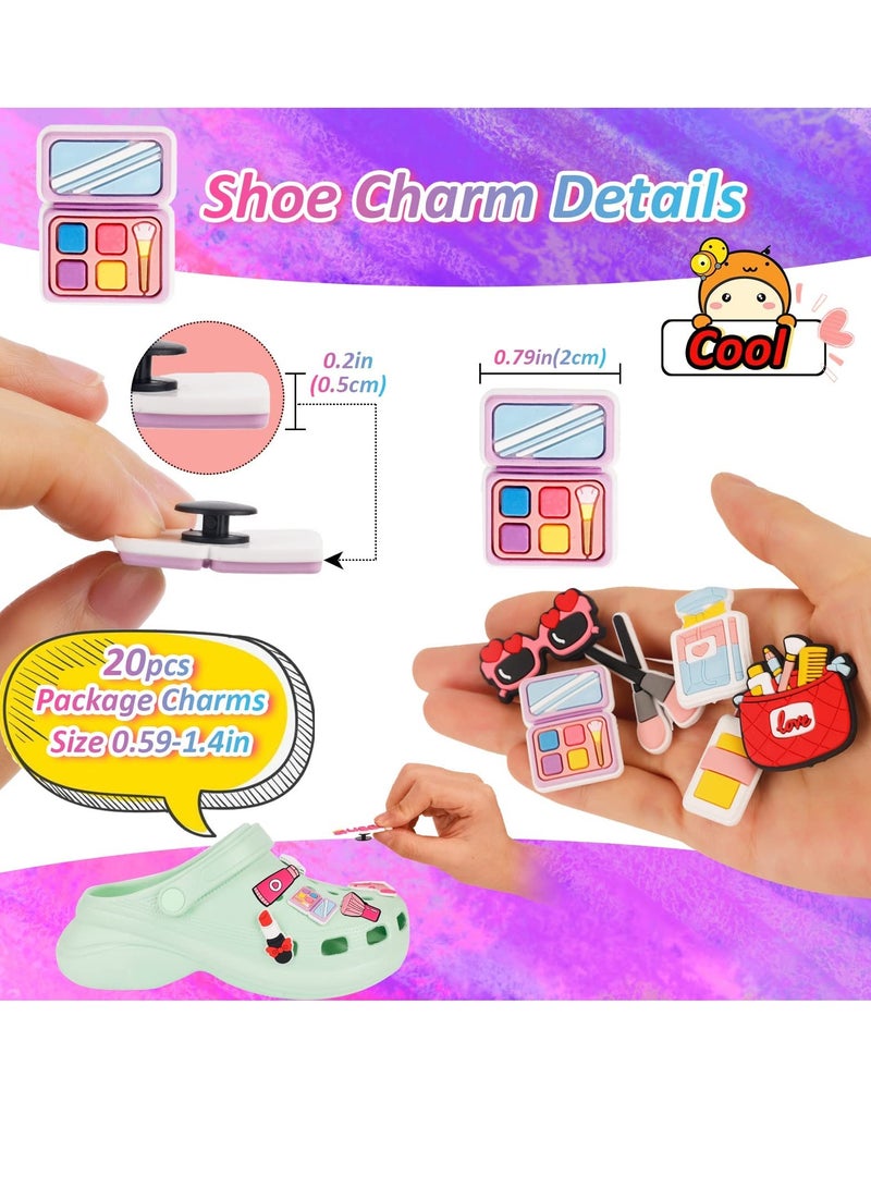 Suntown Shoe Charms for Crocs 26 Pcs Shoe Charms jibbitz for Crocs Shoes Sandals Buckle Party Birthday Gift Croc Charms Bracelet Wristband Decorations for Adult Girls Women Kids - Image 5