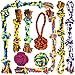 SHARLOVY Large Tough Chew Toys for Aggressive Chewers Large BreedHeavy Duty Dental Rope Toys Kit for Medium Dogs5 Knots Indestructible Cotton Puppy Teething Chew Tug Toy Set of 9 - Image 3