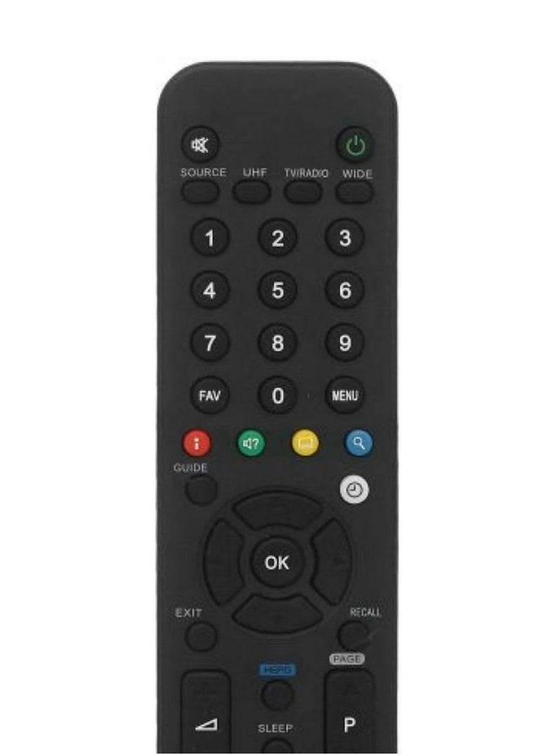 Raxoom - TV Remote Control For Humax Gezira HD Receiver Black - Image 1
