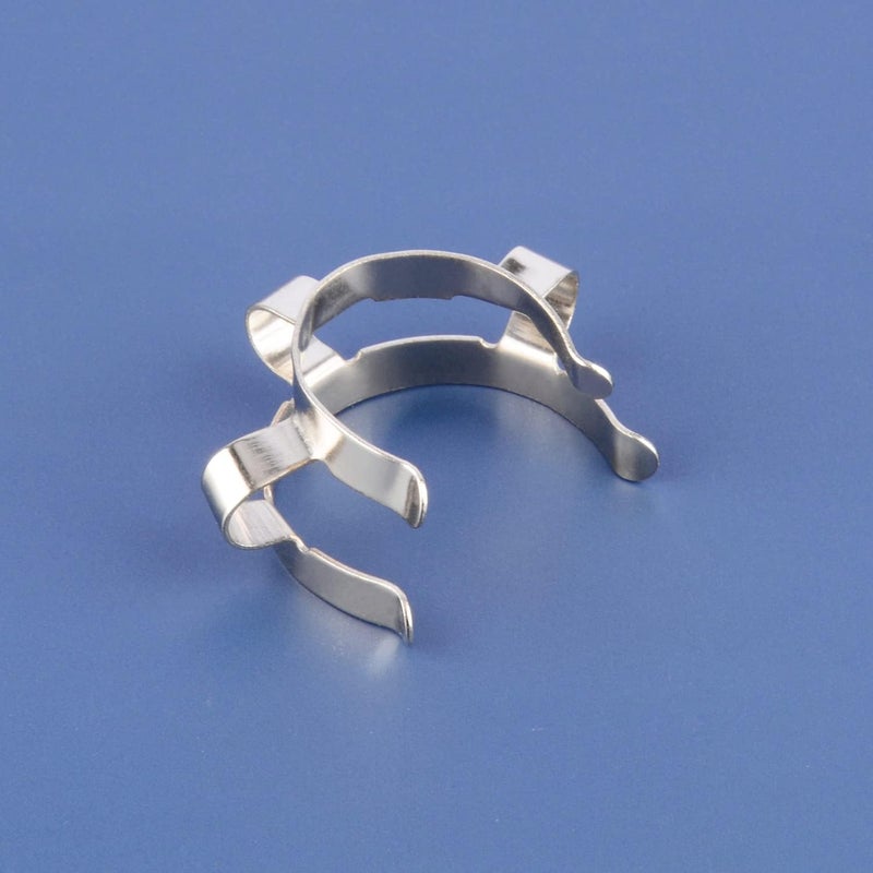 Labasics Metal Joint Clips, 5 pcs 24 mm Lab Keck Clamp #24 Keck Clips for 24/40 24/29 Glass Ground Joint Lab Accessory - Image 2