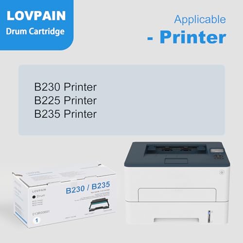 LOVPAIN 1 Pack Black 013R00691 Drum Unit - DOPHEN B230/B225/B235 Imaging Unit Replacement for Xerox B230 B225 B235 Printer - Image 2