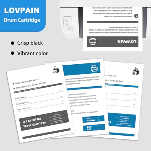 LOVPAIN 1 Pack Black 013R00691 Drum Unit - DOPHEN B230/B225/B235 Imaging Unit Replacement for Xerox B230 B225 B235 Printer - Image 4
