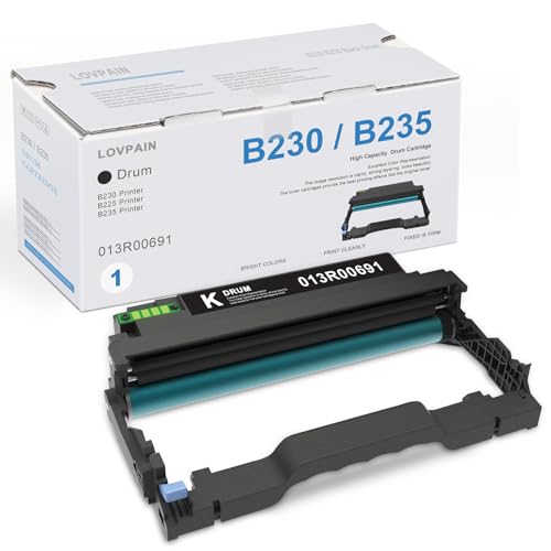 LOVPAIN 1 Pack Black 013R00691 Drum Unit - DOPHEN B230/B225/B235 Imaging Unit Replacement for Xerox B230 B225 B235 Printer - Image 1