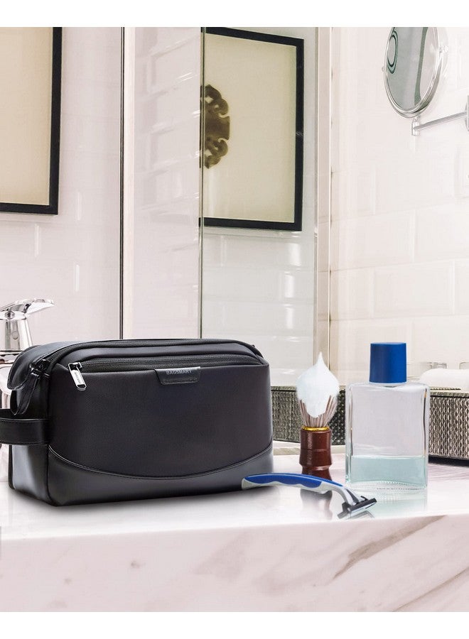 BAGSMART BAGSMART Toiletry Bag for Men, Large Travel Toiletry Organizer, Dopp Kit Water-resistant Shaving Bag for Toiletries Accessories - Black - Image 4