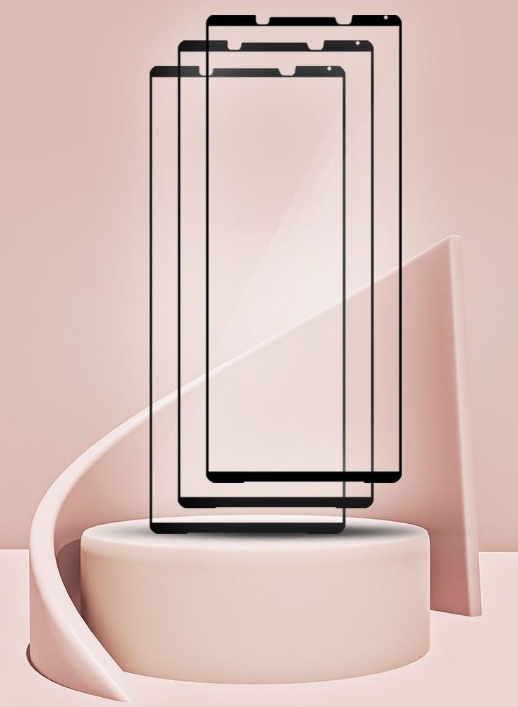 CATANES 3 Pack For Sony Xperia 1 III Tempered Glass Screen Protector With Easy Installation Tray Anti Scratch Bubble Free - Image 3