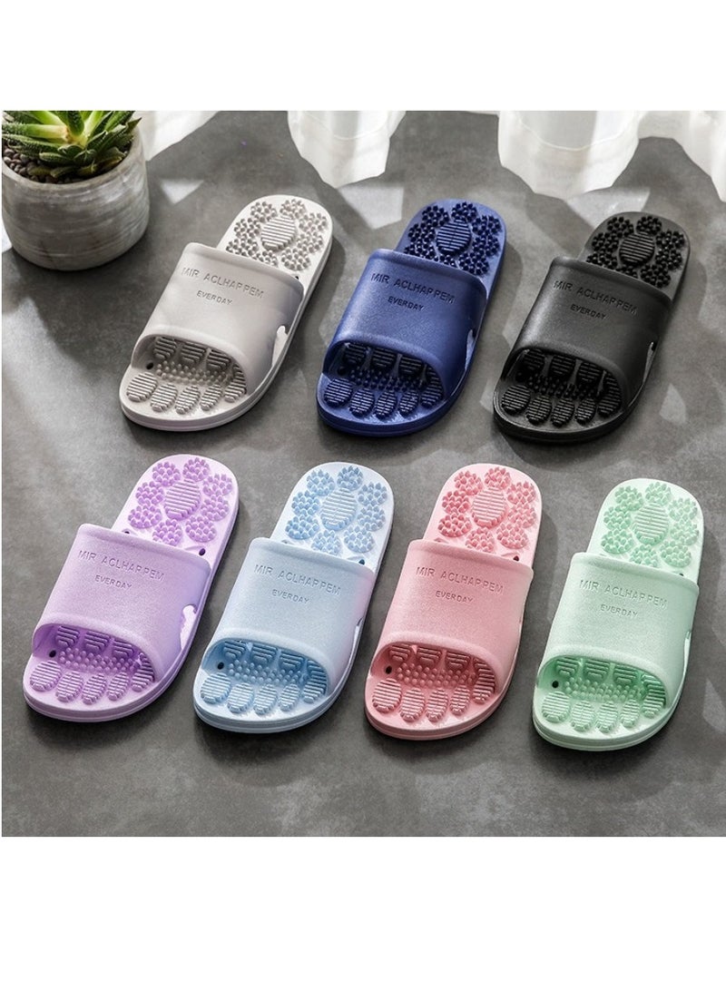Aethvive Anti Slip Massage Summer Slippers Bathroom Slippers Home Slippers - Image 4