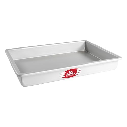 Fat Daddio's Fat Daddios POB10152 Anodized Aluminum Sheet Cake Pan 10 x 15 x 2 Inch - Image 1