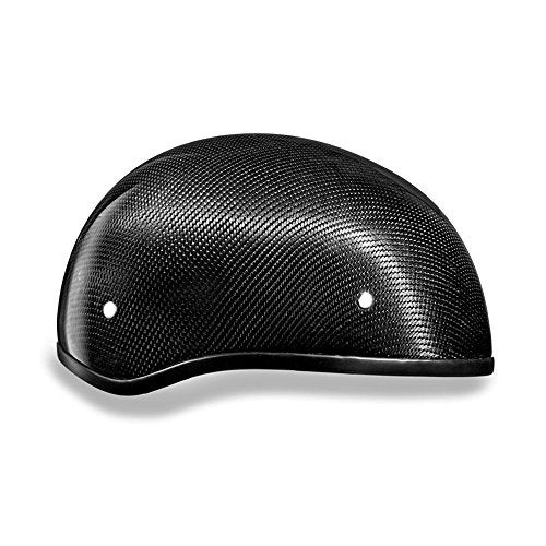 Daytona Helmets Half Skull Cap Motorcycle Helmet DOT Approved [Carbon Fiber] - Sleek Design, Lightweight & Durable, Comfortable Fit, Premium Quality, Meets Safety Standards for a Secure Ride - Image 4