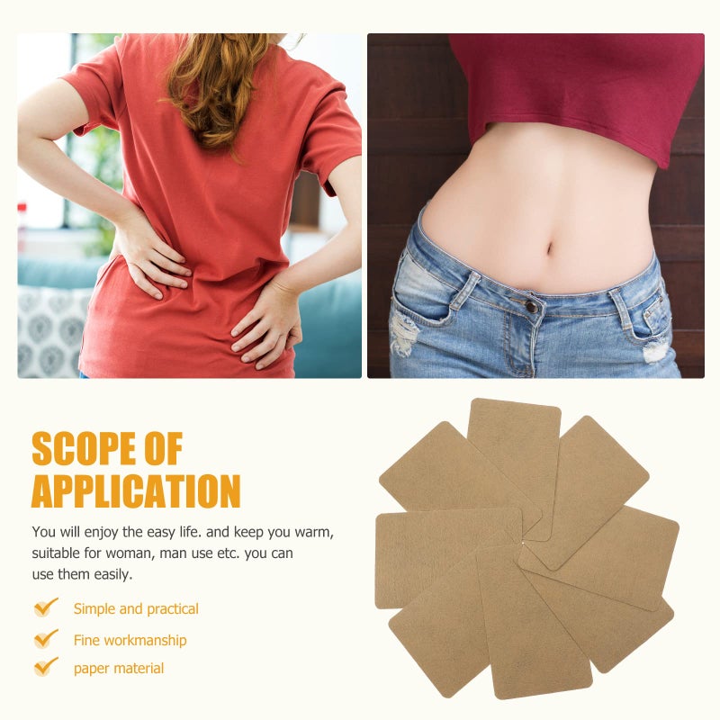 HEALLILY 50Pcs Pain Patches, Ginger Patches for Pain, 10 Hour Pain Relief Patches, Herbal Knee Patch for Men Women Knee, Back, Hip, Neck, Shoulder - Image 5