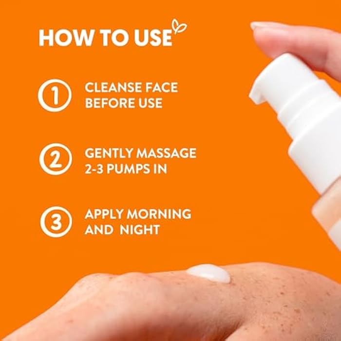 By Nature Vitamin C + Collagen Face Serum - Restore and Energize Tired Skin with Brightening Vitamin C, Plumping Collagen, Plus Texture Enhancing Turmeric - Premium Skin Care Serum for Face - 3fl. oz. - Image 5