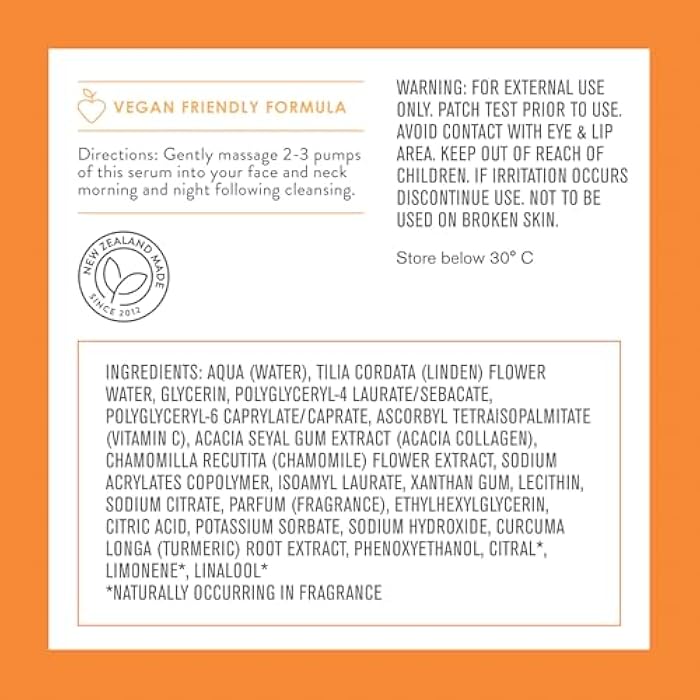 By Nature Vitamin C + Collagen Face Serum - Restore and Energize Tired Skin with Brightening Vitamin C, Plumping Collagen, Plus Texture Enhancing Turmeric - Premium Skin Care Serum for Face - 3fl. oz. - Image 2