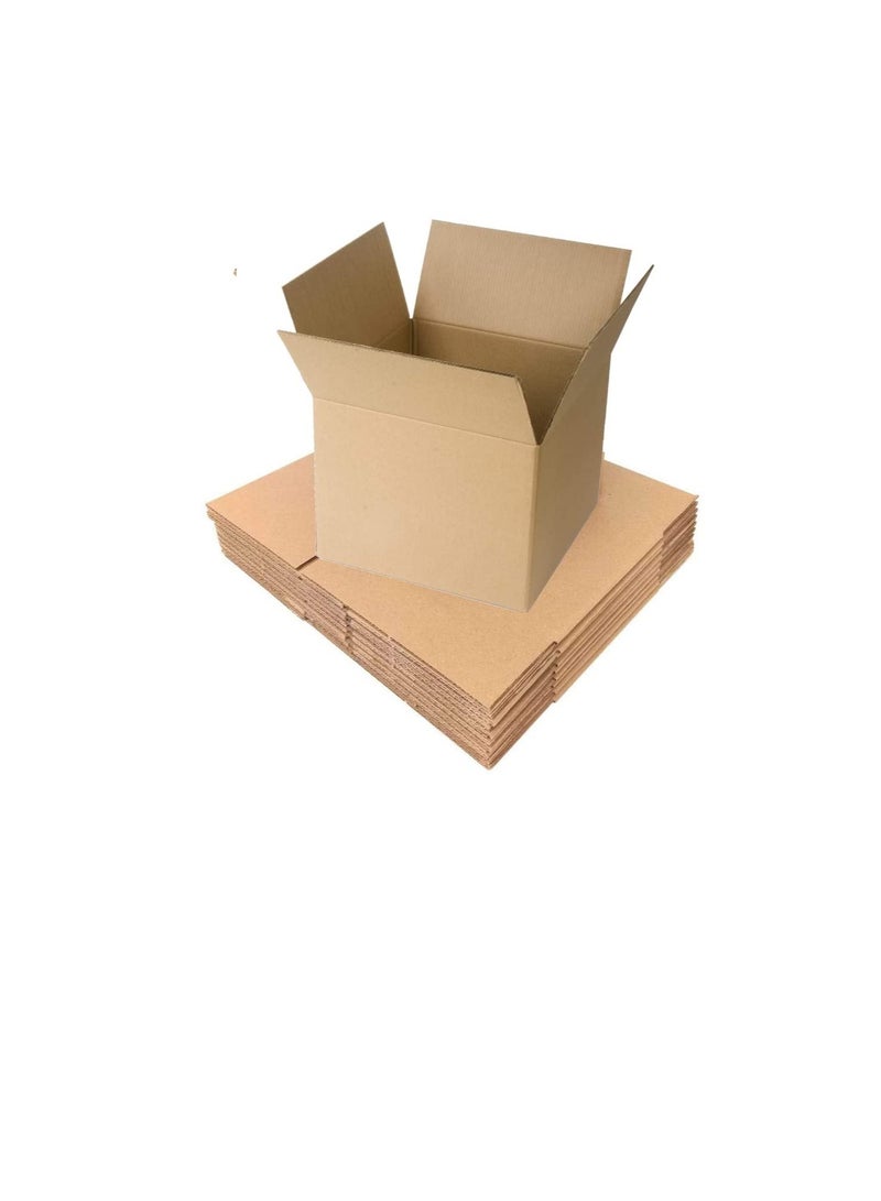 UHcom Heavy Duty Carton Box 55 x 55 x 70cm - 5 Ply Core - Good Protection for Your Valuable Items - UAE (Pack of 3) - Image 1