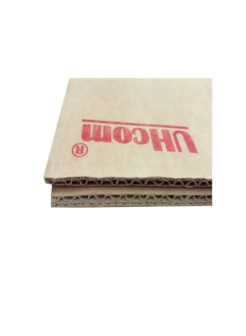 UHcom Heavy Duty Carton Box 55 x 55 x 70cm - 5 Ply Core - Good Protection for Your Valuable Items - UAE (Pack of 3) - Image 3