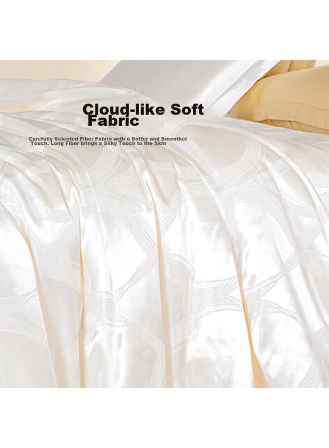 100% Natural Wild Medium-Long Silk All-Season Comforter, 5 Jin, Double Size, 200*230Cm - Image 4